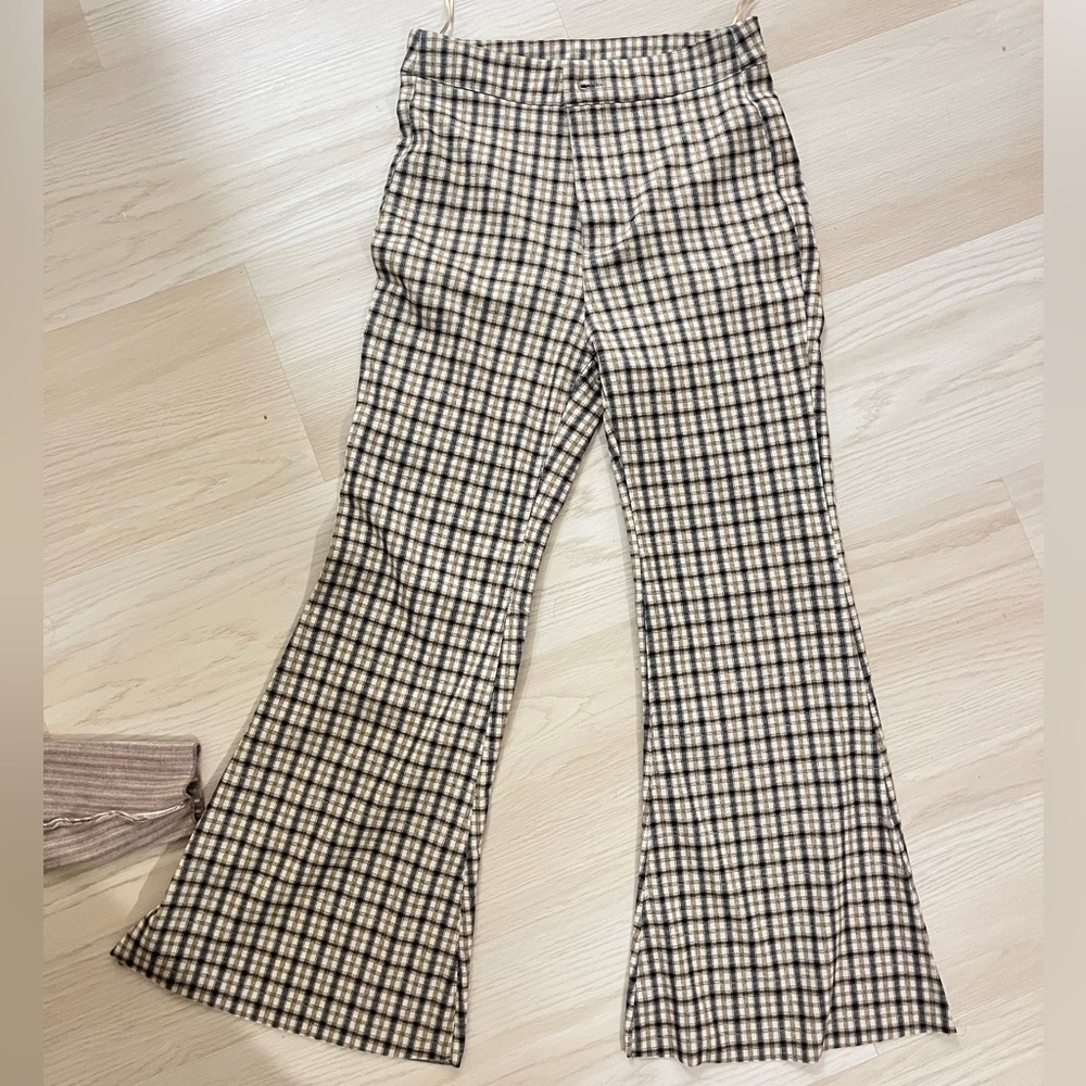 Boutique wide leg crop pant